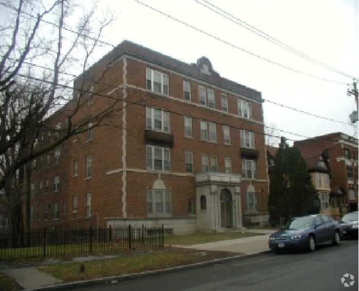View from Street - Roxy Apartments