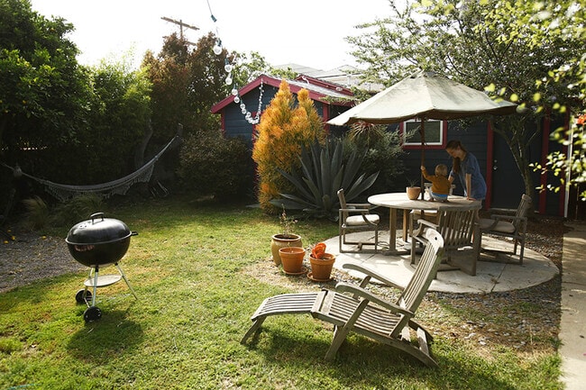 Private back yard good for bbq's. - 12133 Marshall St