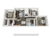 3d C1 Floor Plan