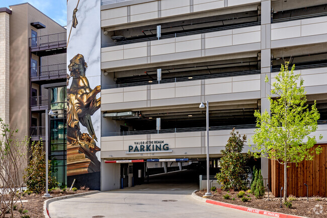 Access Controlled Parking Garage - Valor at the Realm Rental