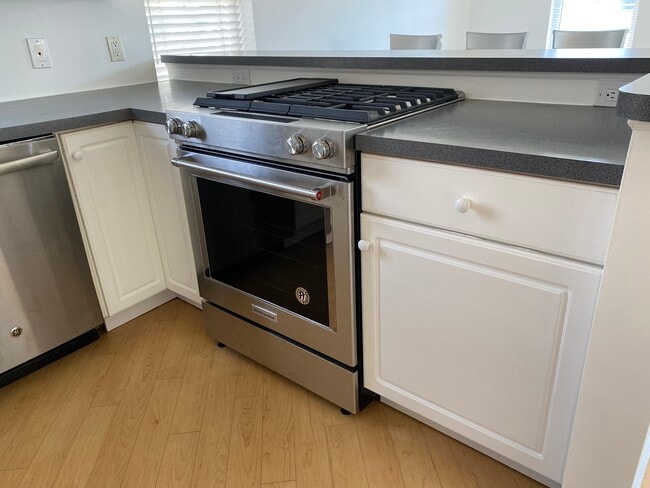 Gas/Electric downdraft stove - 18 Berrian Pl Unit 18B