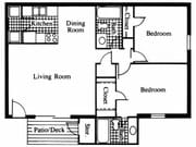 2BR/2BA
