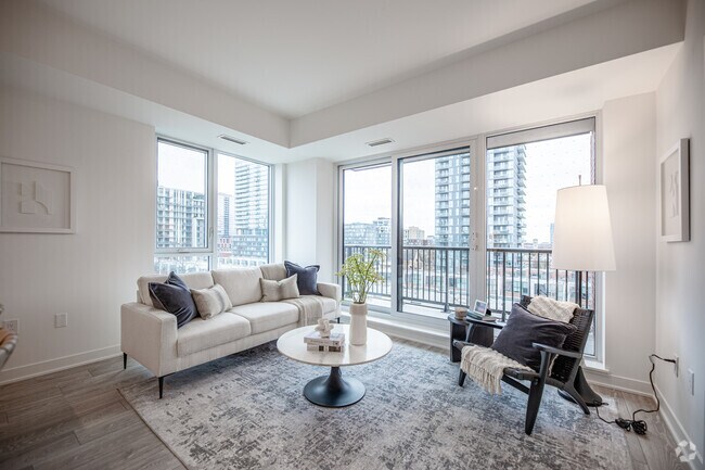 2BR, 2BA - 902SF - Living Room