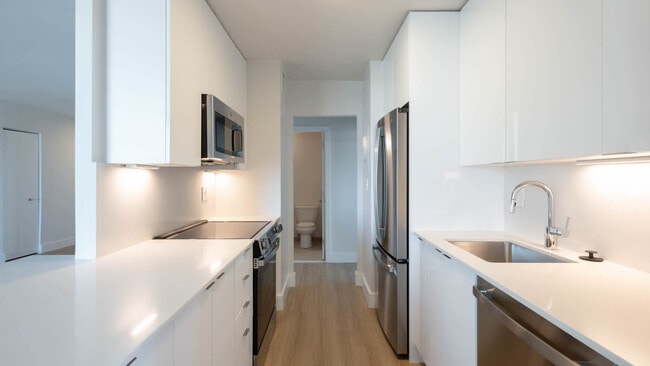 Kitchen with Stainless Steel Appliances