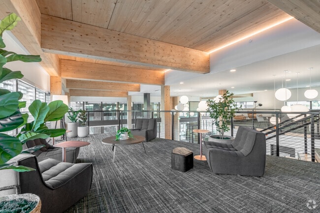 Salón entrepiso - Kerf Apartments