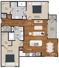 Buttercup_2Bed_2Bath_1186 Sq Ft