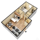 1 Bedroom 1 Bathroom