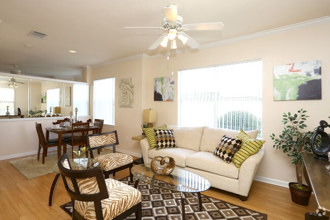 1BR-1BA A2 Living Room
