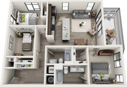 Handy floor plan Main & Stone