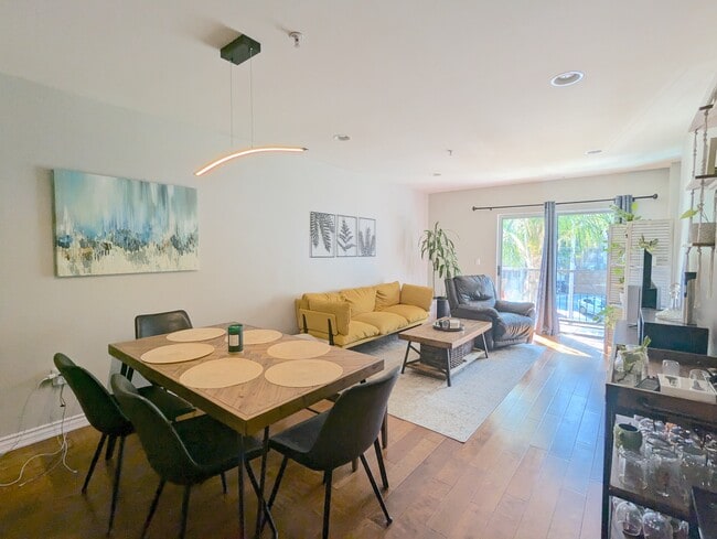 Living Room - 7100 Alvern St Unit 203