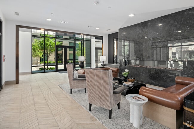 Modern and Elegant Lobby with Custom Art Pieces & Sculptures