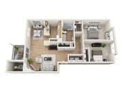 2x1 TMR 950 floor plan Callen