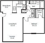 1BR/1BA