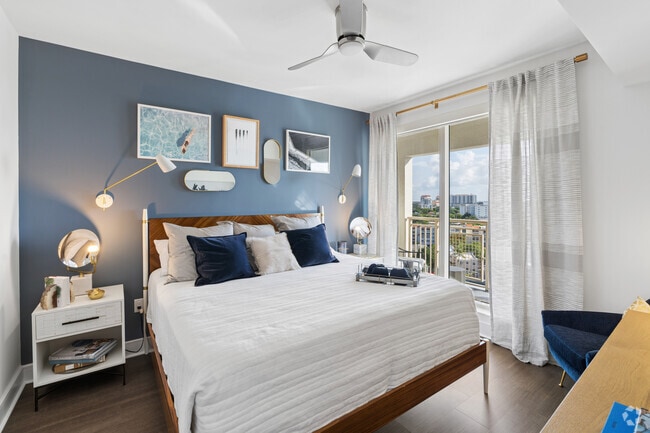 2BR, 2BA - 1,159SF - Bedroom