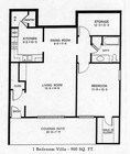 1BR/1BA