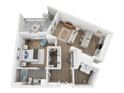 A14 floor plan Rivette Tower