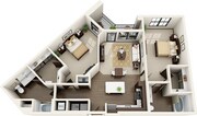 Riverhouse B3 Floor Plan