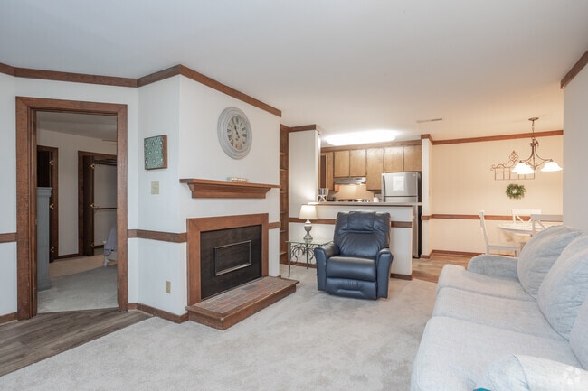 2BR, 2BA- 1,027SF - Living Area
