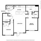 Two bedroom with garden soaking tubs