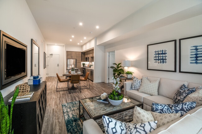 Living and dining area