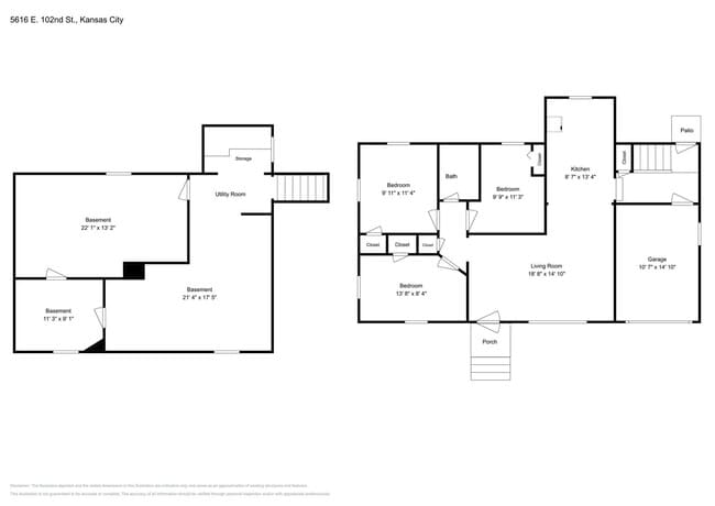 Photo - Renovated 3BR Home with Basement & Pet-Friendly Yard in KC