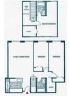 3BR/2BA