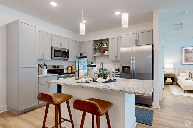 2BR, 2BA - 1,107SF - Kitchen