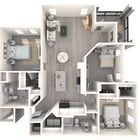 C1 floor plan The Crossing at Palm Aire