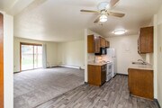1BR, 1BA - 750SF - Kitchen/Living Room