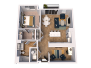 B6-Den floor plan The James