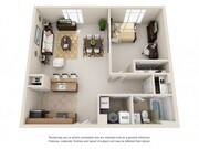 1 Bedroom | 1 Bathroom