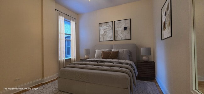 virtually staged - 6812 N Wayne Ave Unit 2B