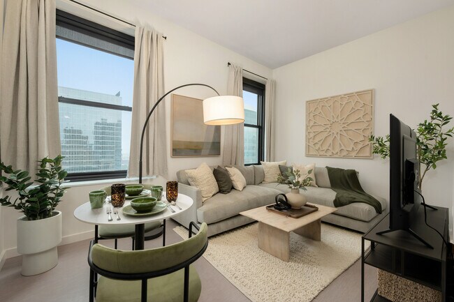 The living room of The Director at Midland Lofts - Midland Lofts
