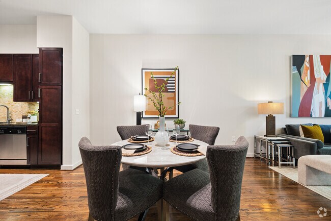 A4 1BR, 1.5BA - 1,201SF - Dining Room