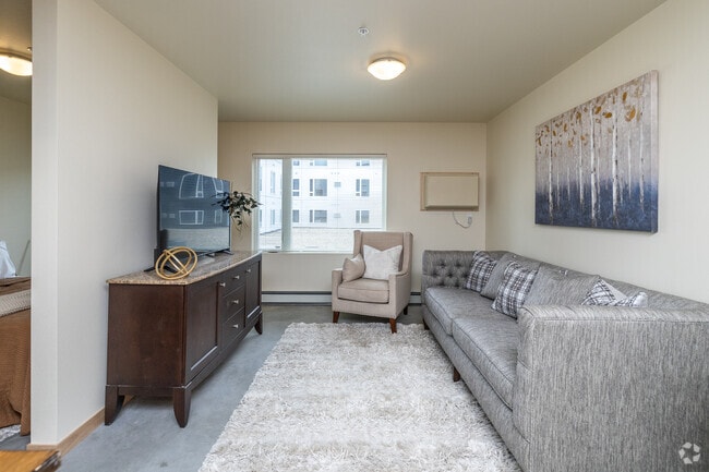 Studio - 522SF - Living Room
