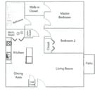 2BR/1BA