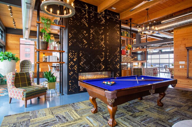 Billiards Table in Sky Lounge