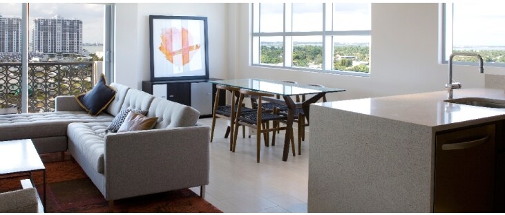 Living Area - Le ROI Residences