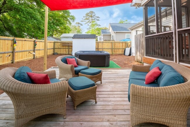 Photo - HOT TUB ANYONE? THIS OFF-SEASON RENTAL IS AVAILABLE FOR A LIMITED TIME