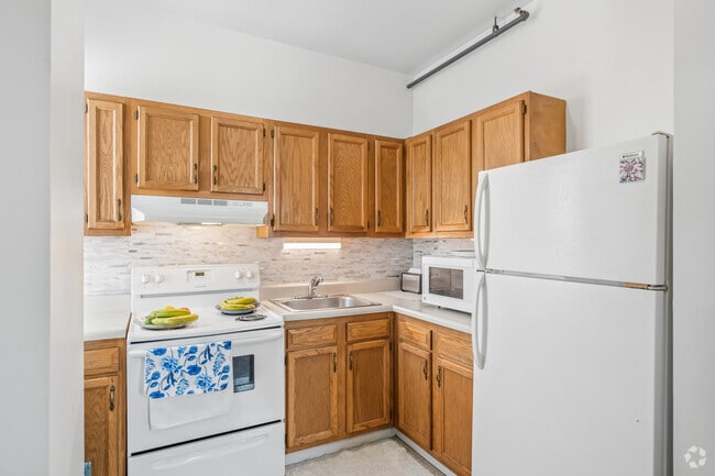 1 dormitorio, 1 baño - 500 pies cuadrados - Cocina - Rumely Senior Apartments