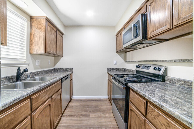 Kitchen in a townhouse