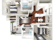 Metropolitan-B2 1039 sqft 2B2B Balcony-View 2.jpg