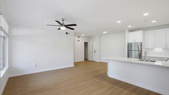 Living Room with Hard Surface Flooring