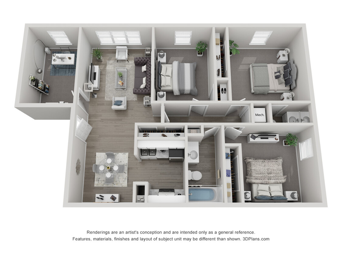 Floor Plan - Oleander Standard - Call For Availability