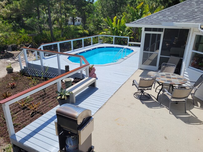 Back Patio & Pool Area - 11771 Tawas Ct Casa