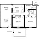2BR/1BA