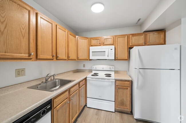 B1R 2BR, 2BA - 1,150SF - Kitchen