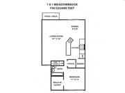 1x1 Meadowbrook