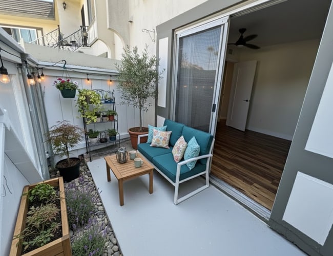 Photo - TWO PARKING SPACES INCLUDED! In Unit Washer & Dryer! Large Private Patio for Bikes, Boards and Bb...