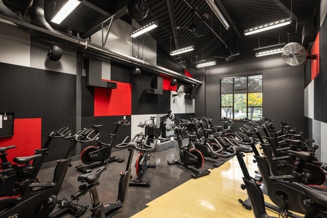 Erie Recreation Center Spin Room - The Cottages at Erie Commons